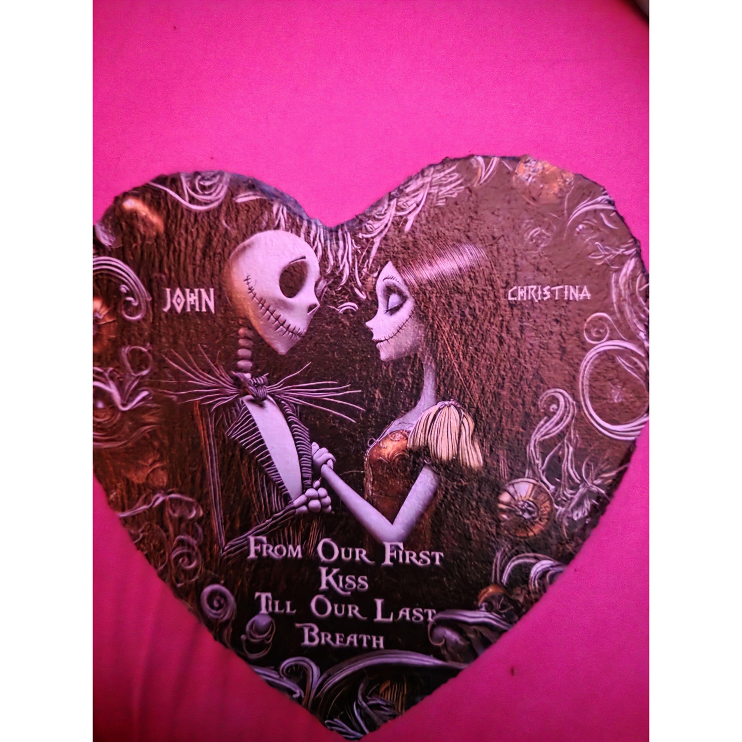 A present from John to Christina