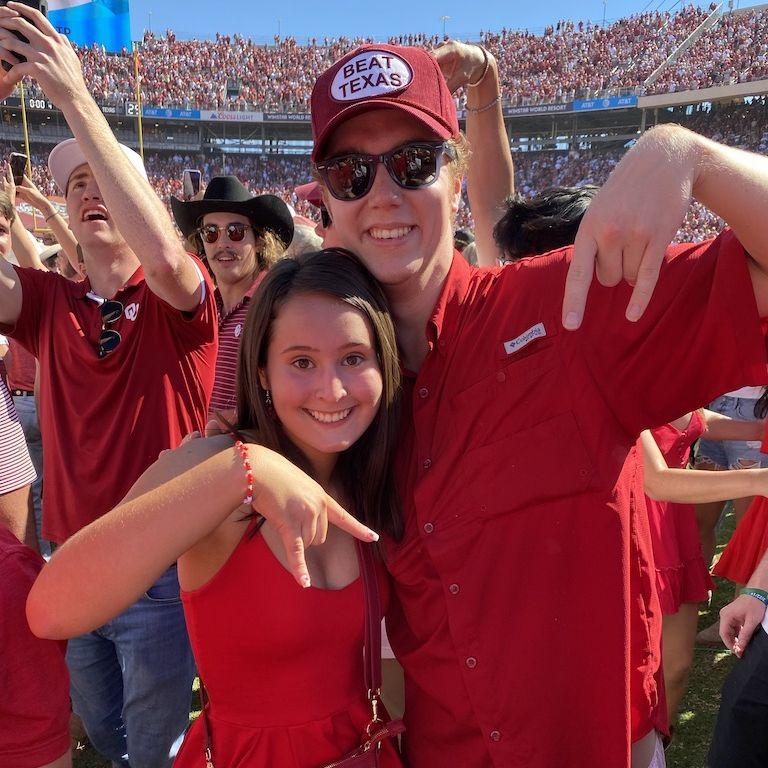 Our First OUTX Game at the Cotton Bowl
