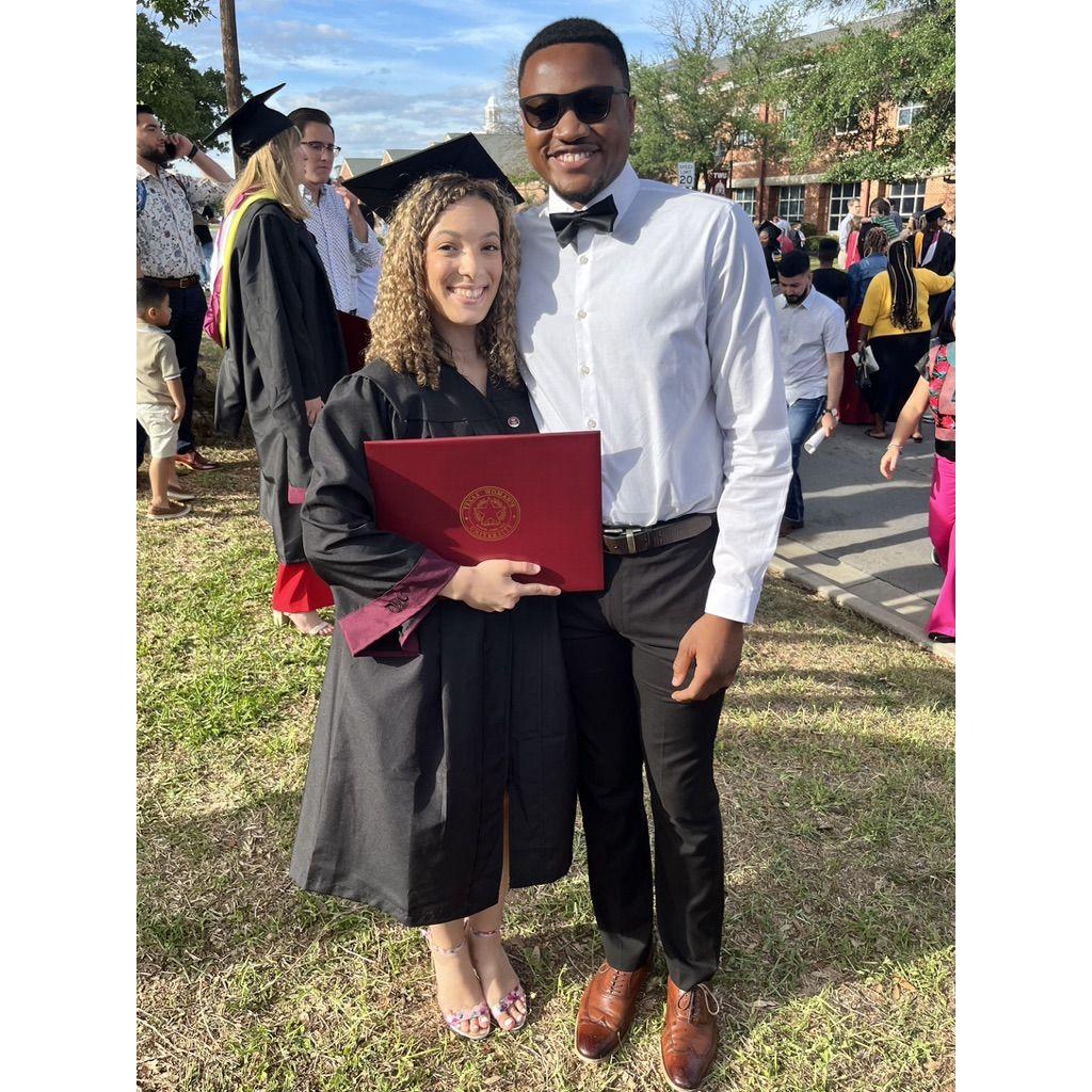 Raven's undergraduate graduation