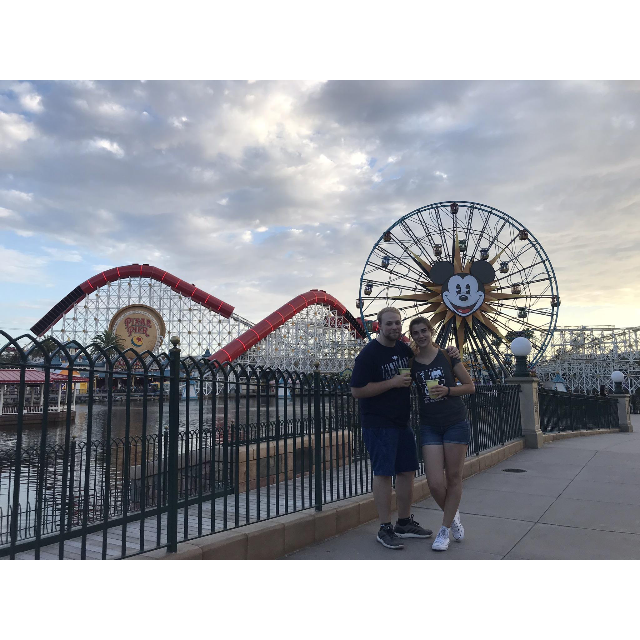 Frozen Margs on Pixar Pier!