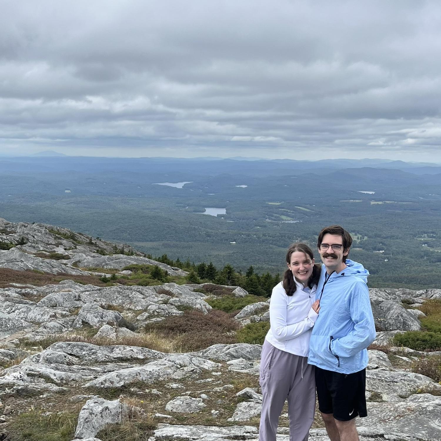 On top of Mt. Monadnock! September 2024.