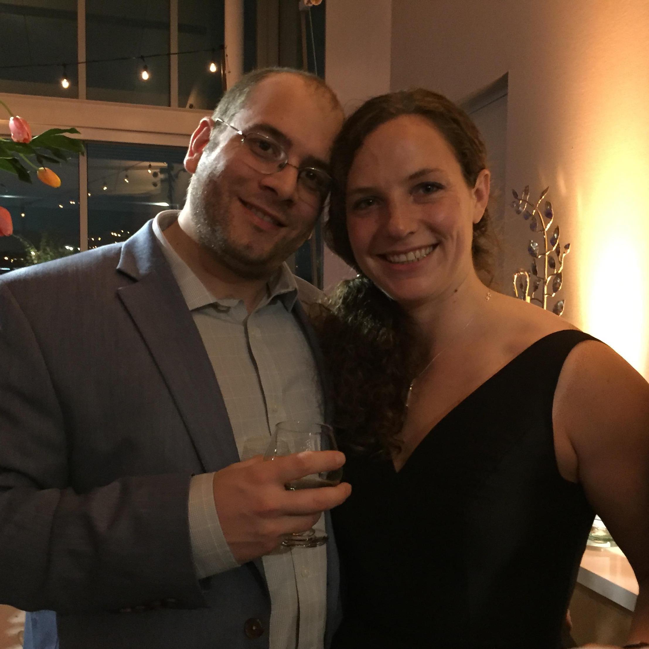 Cleaned up and celebrating our friend Evan's wedding in Houston, January 2016.