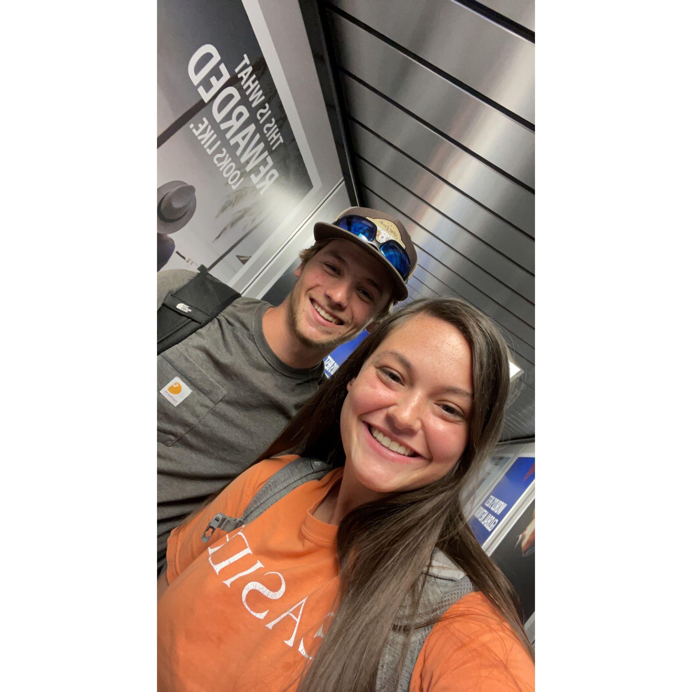 First time flying