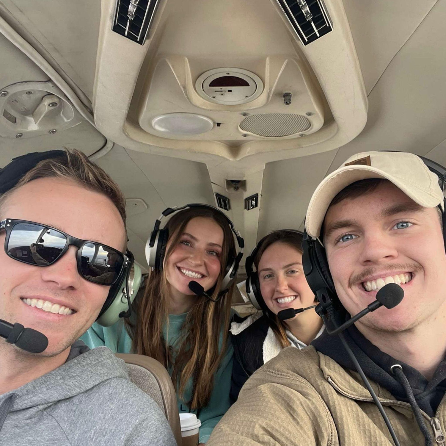 Early in our friendship Beau encouraged me to join the Hawkeye Flying Club. We spent time getting to know each other while flying around Iowa.