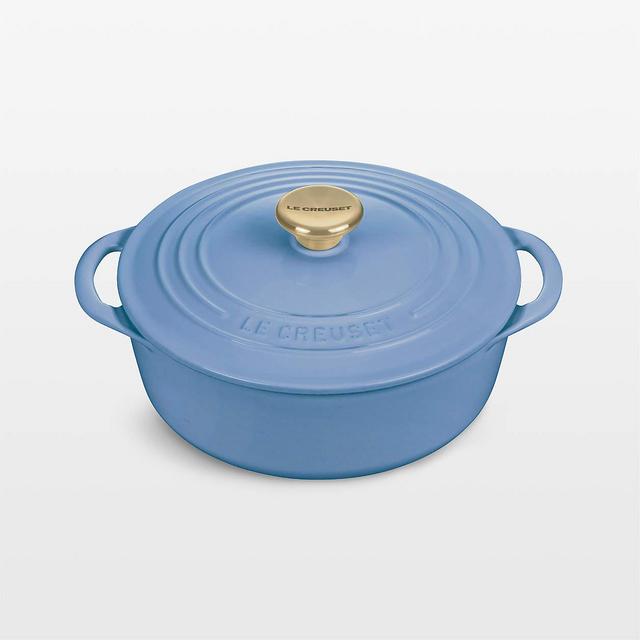 Le Creuset ® Chambray 2.75-Qt. Shallow Round Dutch Oven
