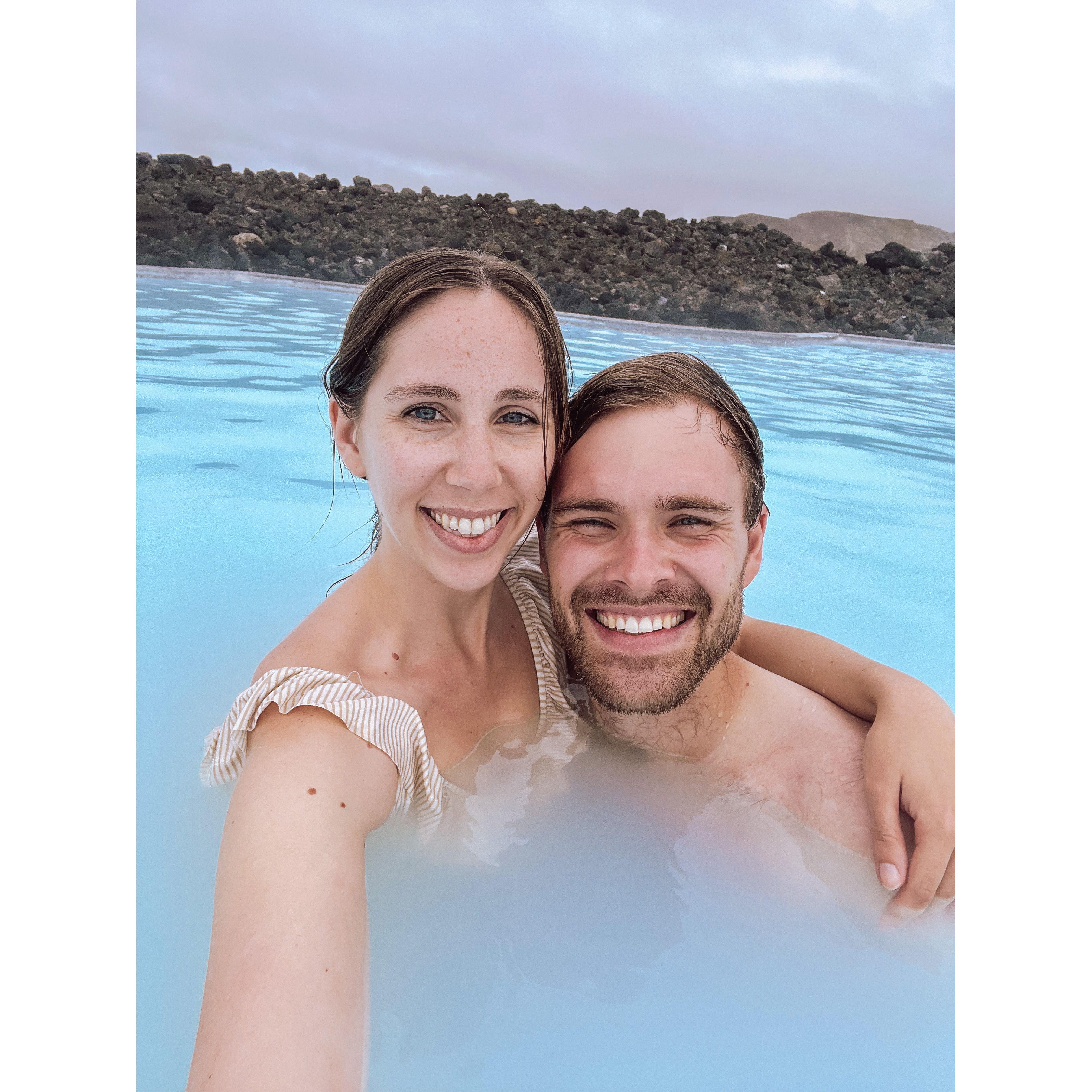 The Blue Lagoon in Iceland, May 2023