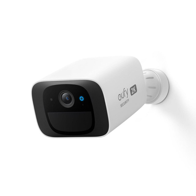 eufy SoloCam C210, Wireless Outdoor Camera, 2K Resolution, No Monthly Fee, Wireless, 2.4 GHz Wi-Fi, HomeBase 3 Compatible