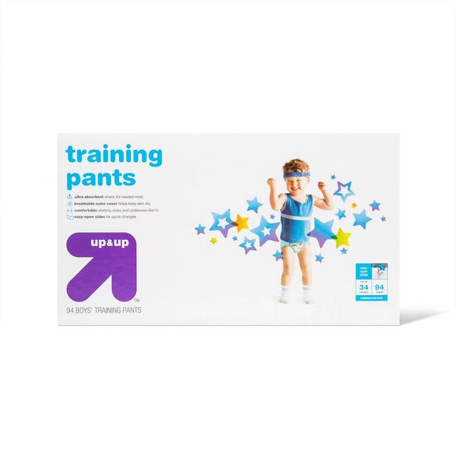 Boys' Training Pants 2T-3T - 94ct - up & up™