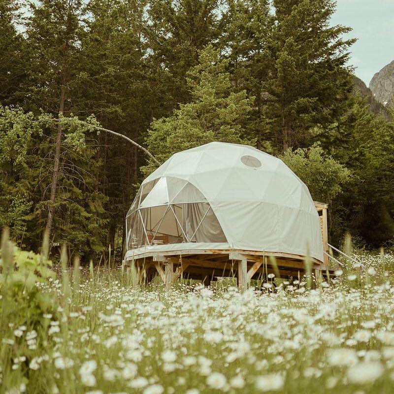 One of the domes