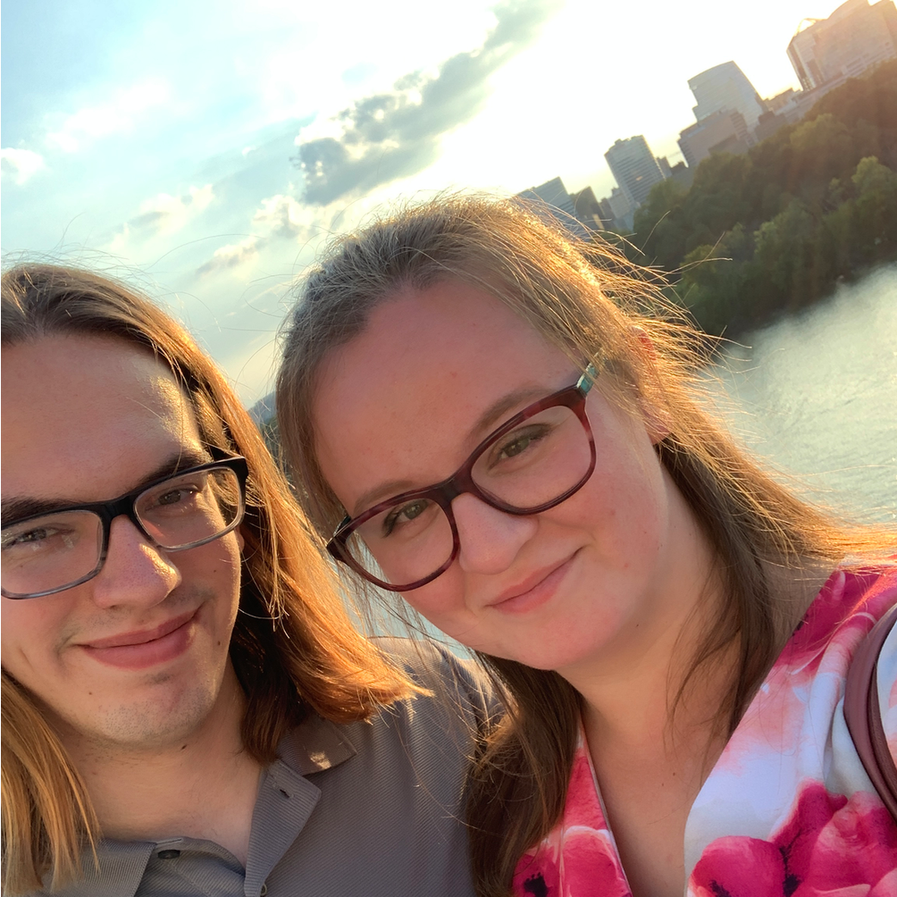 Atop the Kennedy Center in DC, before we saw the Aladdin musical! 2019