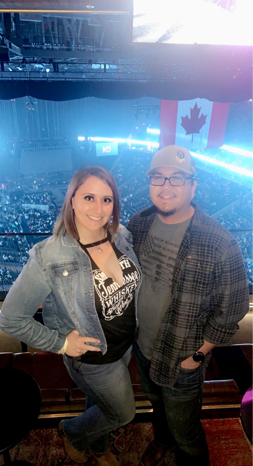 Our first concert… Kane Brown!