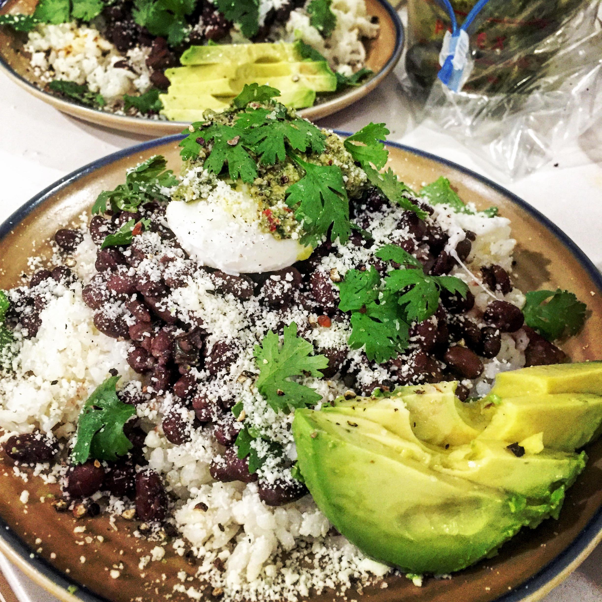 This is a picture of a particularly delicious meal that Bo and Mathilde cooked together. Feast with your eyes.
