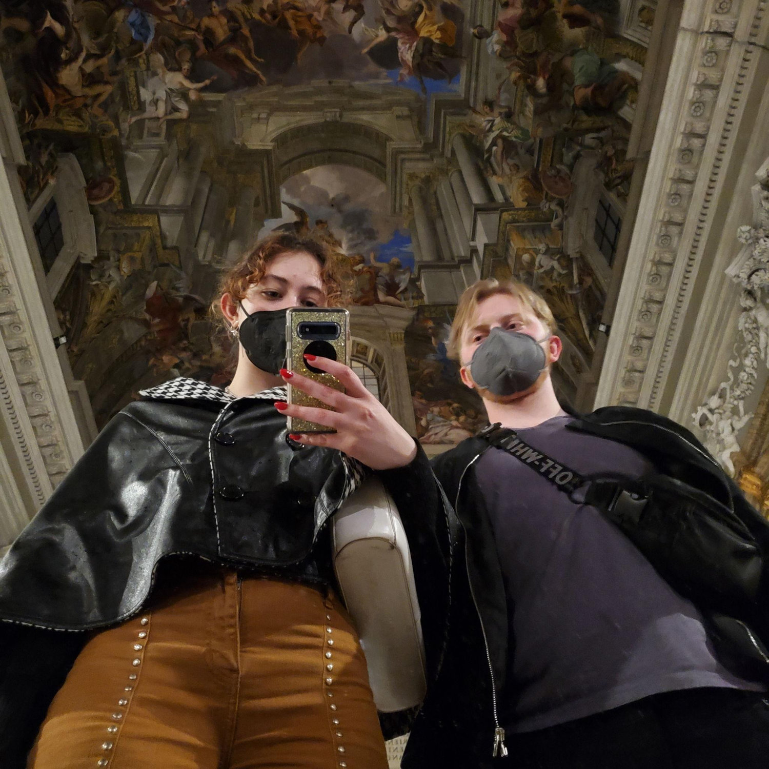 In Rome at the Chiesa di Sant'Ignazio di Loyola church (2022)