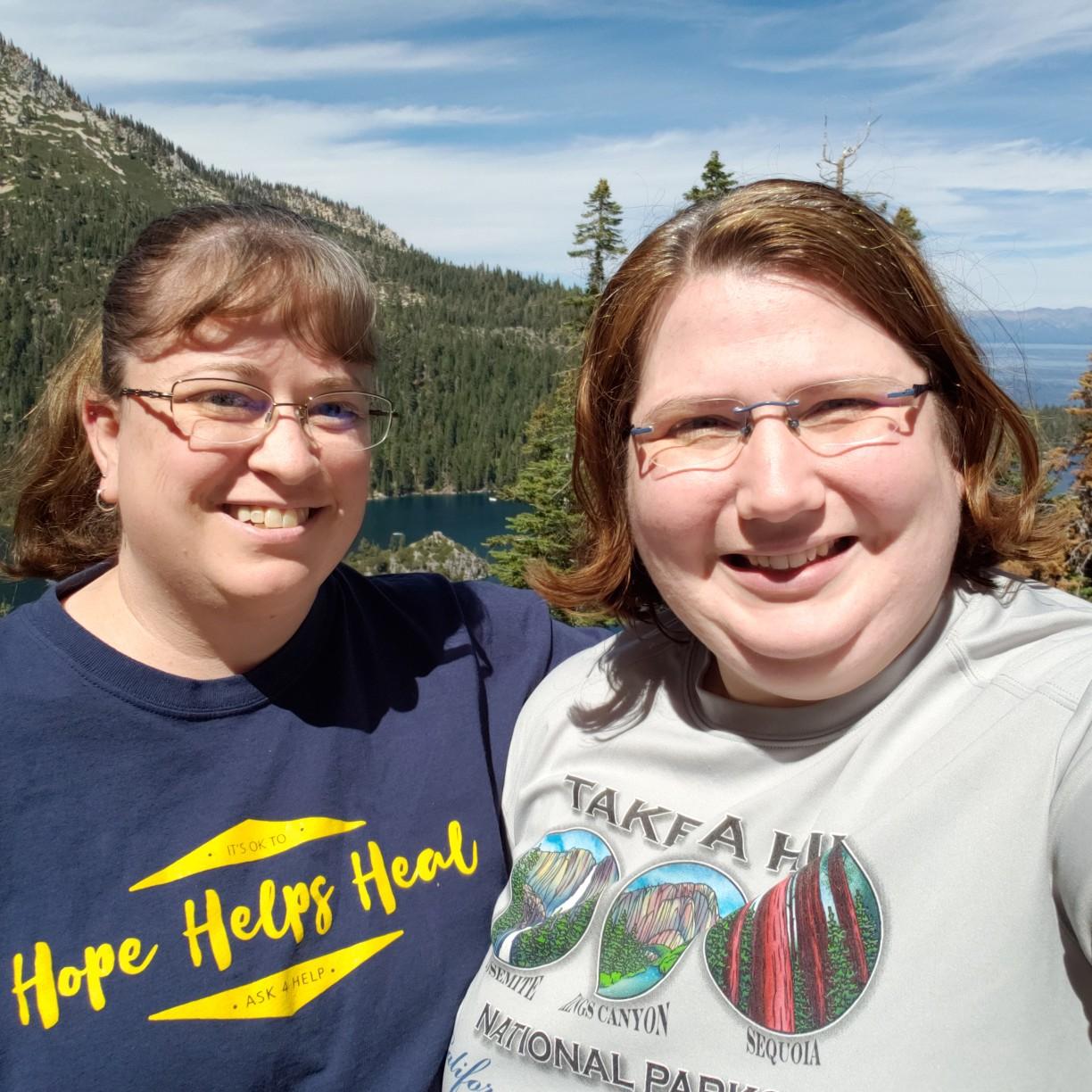 Enjoying Lake Tahoe
