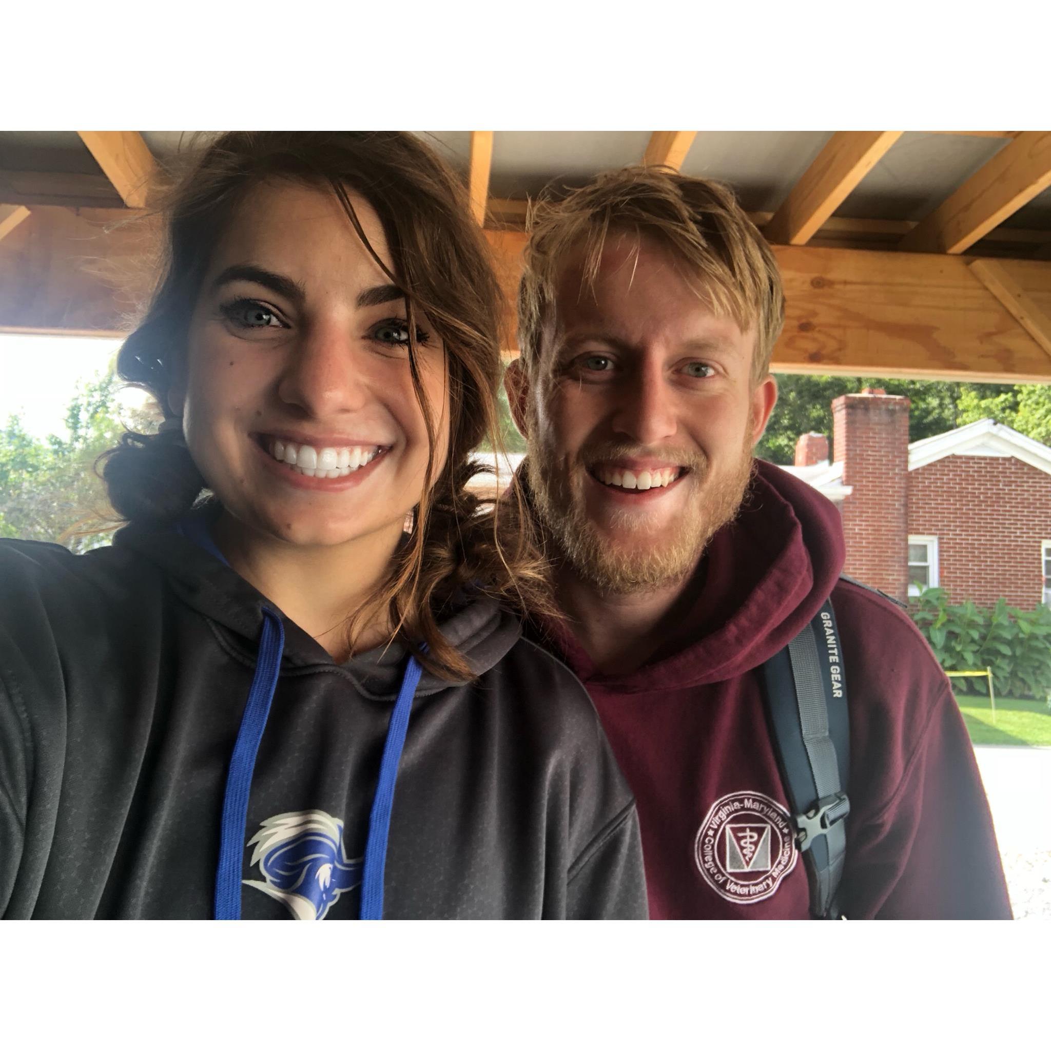 Justin planned the PERFECT Birthday! We went a rode the creeper trail.