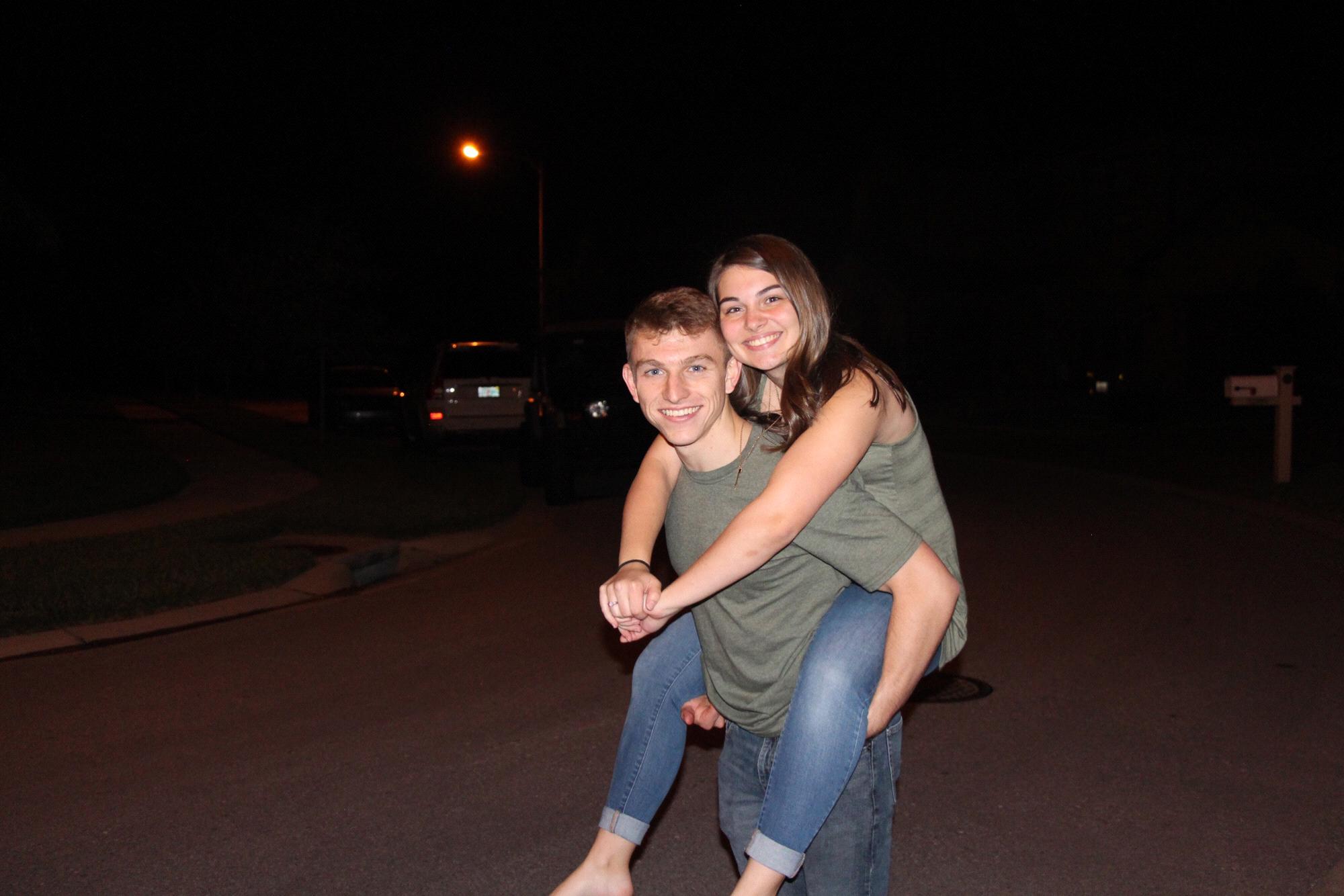 The night of Jarod’s graduation in 2017.