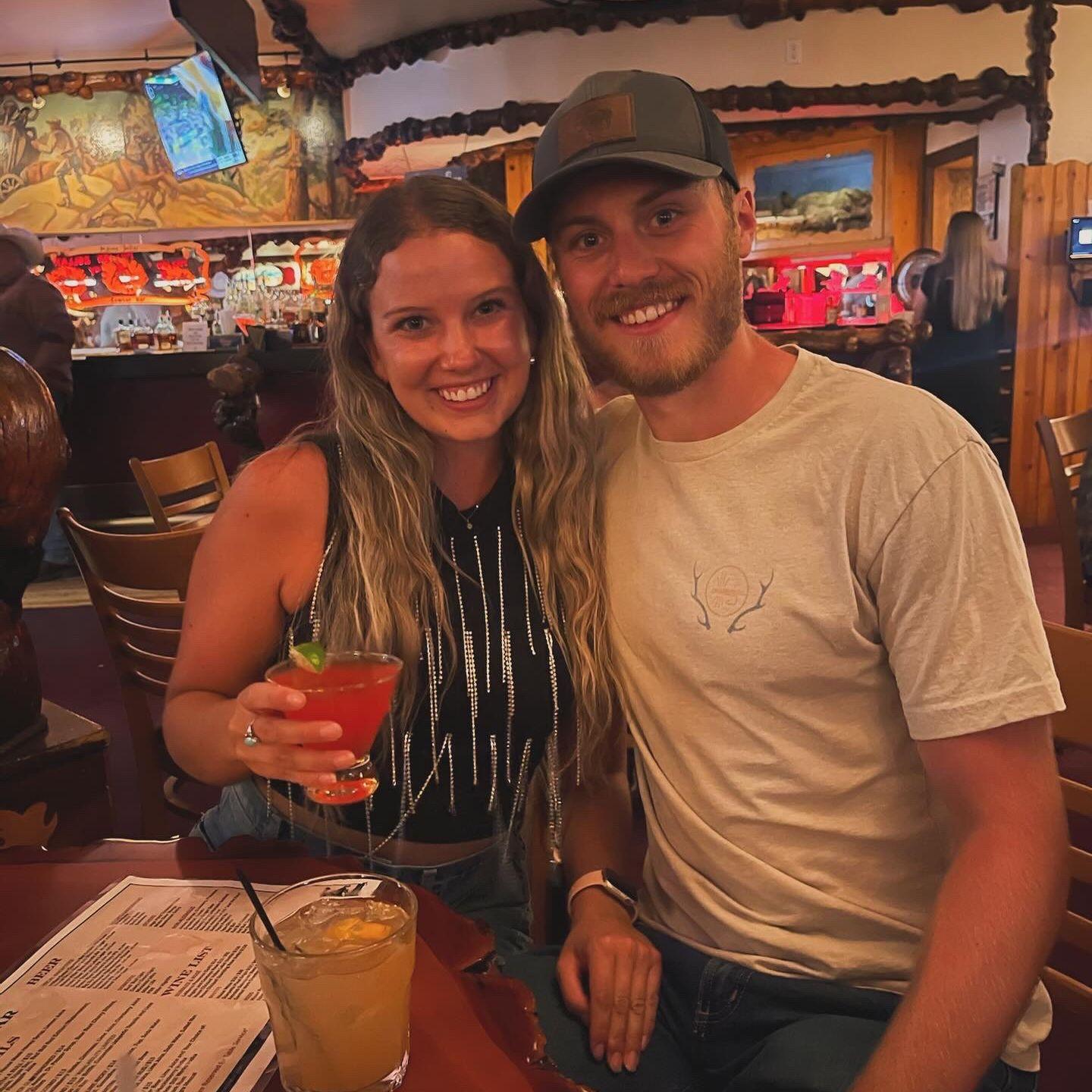 Our first visit to the "Million Dollar Cowboy Bar" - Jackson, WY (2024)
