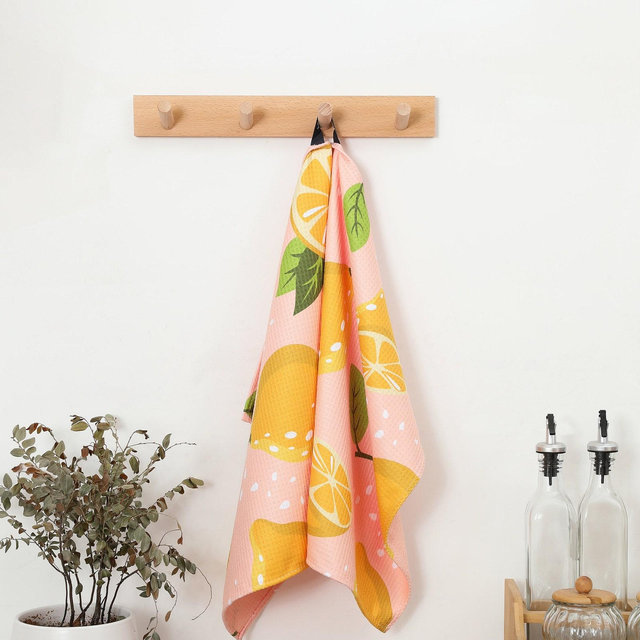 Beautiful day - Tea towel 18" x 30" - Recycled material - RHB HAWAII