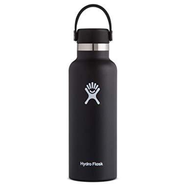 Hydro Flask Standard Mouth Water Bottle, Flex Cap - Multiple Sizes & Colors