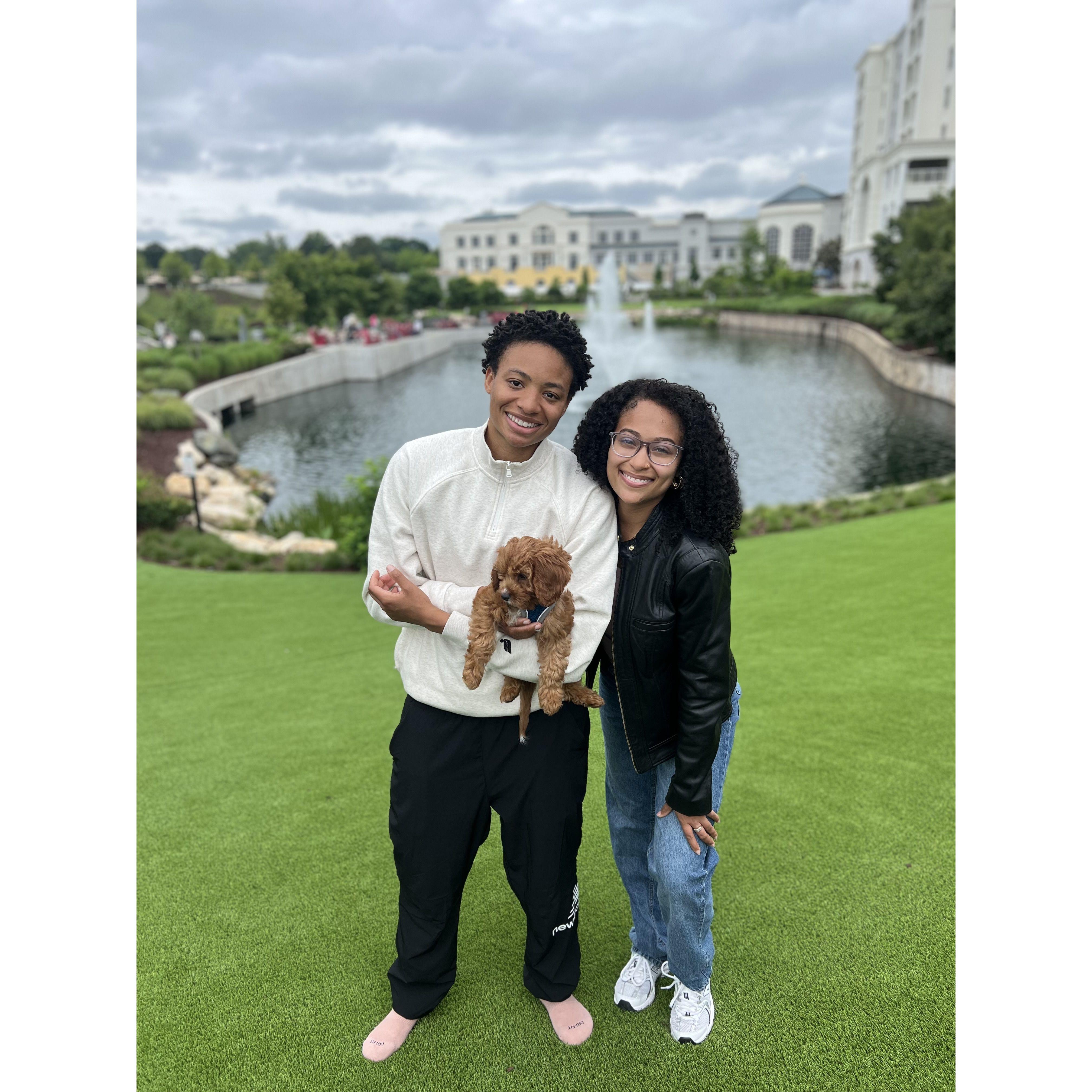 Family day with Cashew!