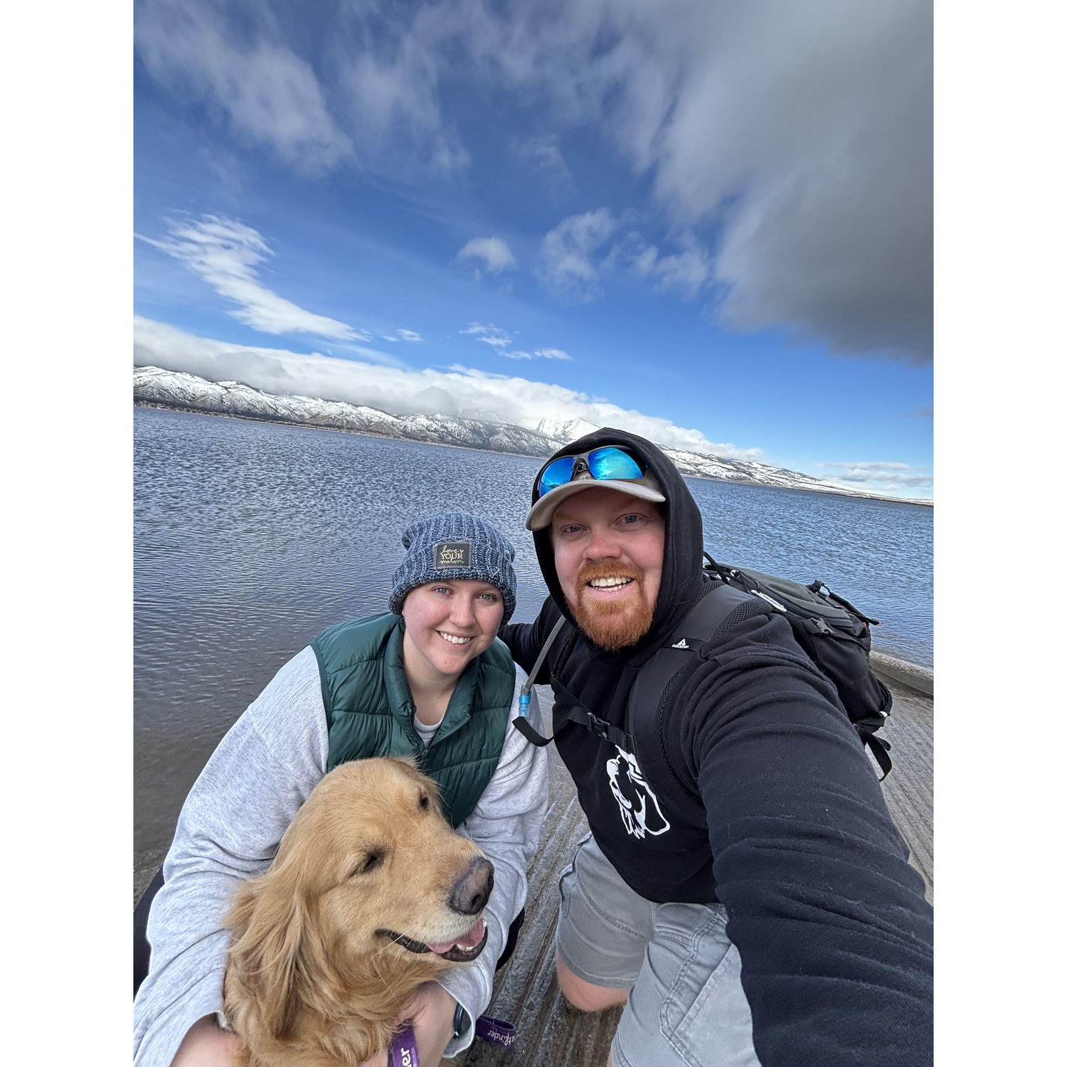 We were fortunate to call Reno, NV home away from home for 6 months. This photo commemorates our first hike following our move.