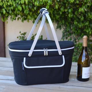 Folding Insulated Picnic Basket