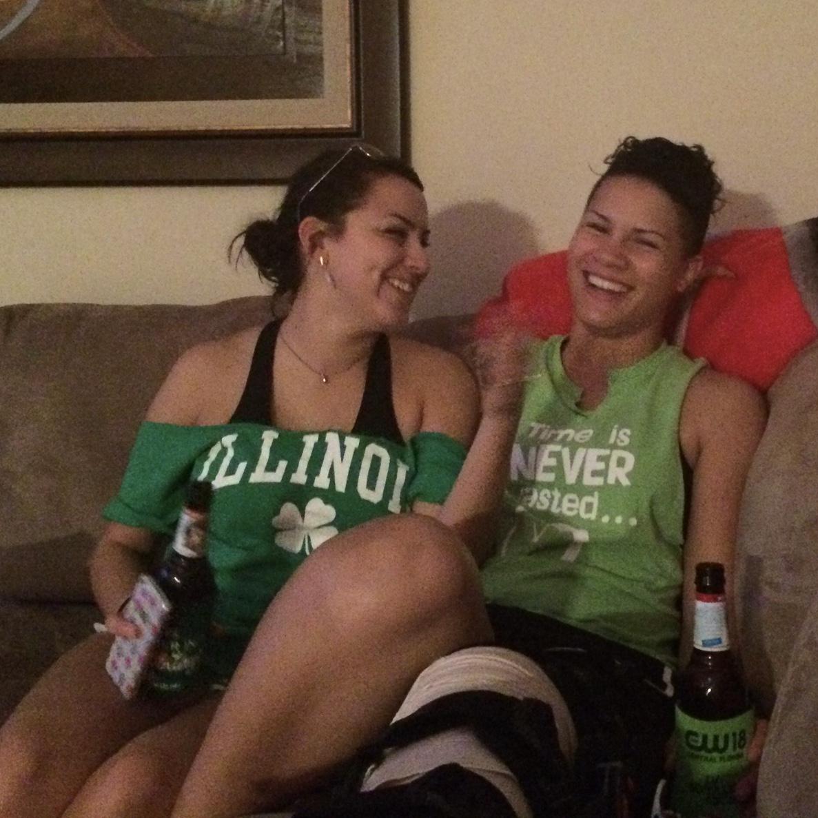 Oh, the months after Michelle’s ACL surgery!