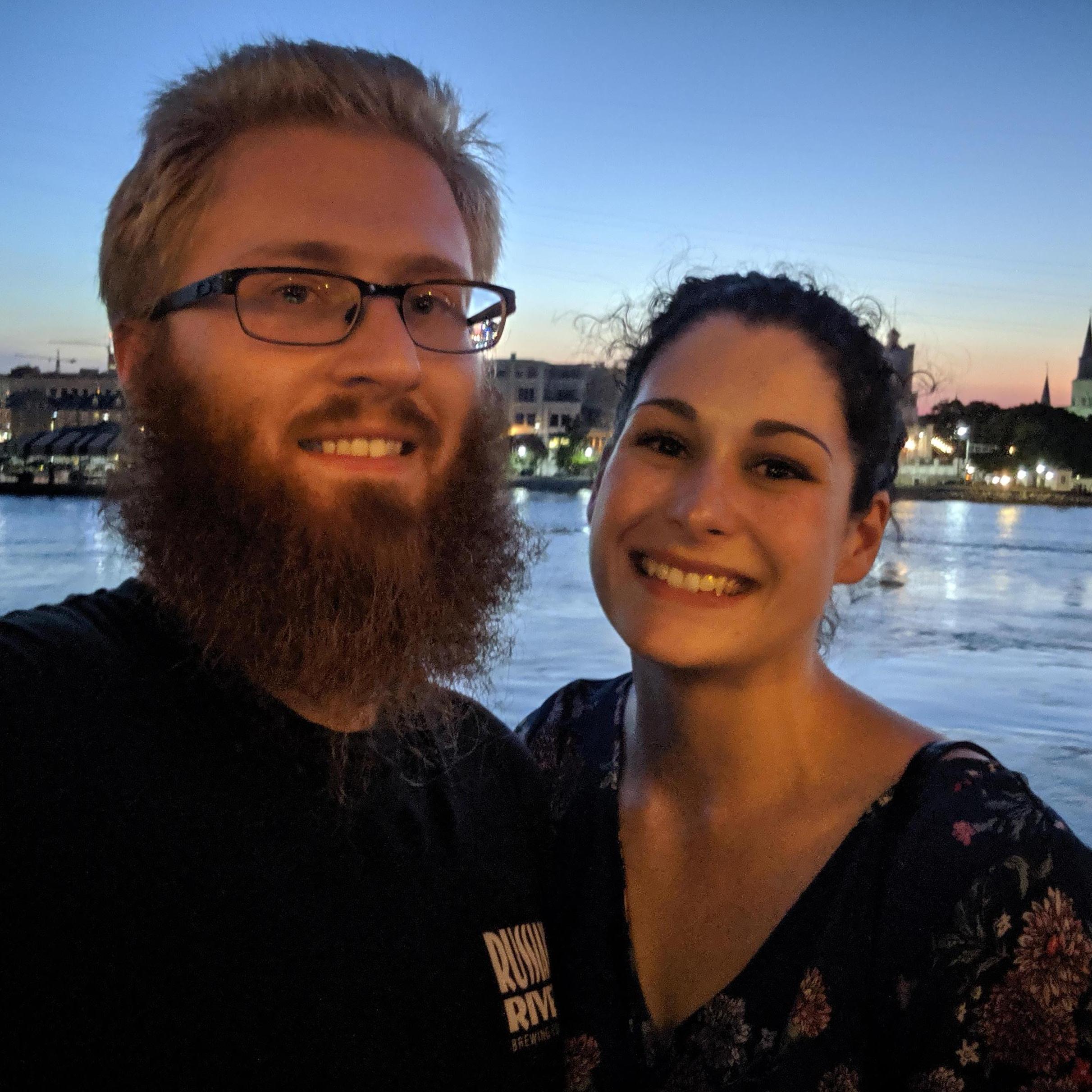 In New Orleans on the Creole Queen riverboat (June 2019)