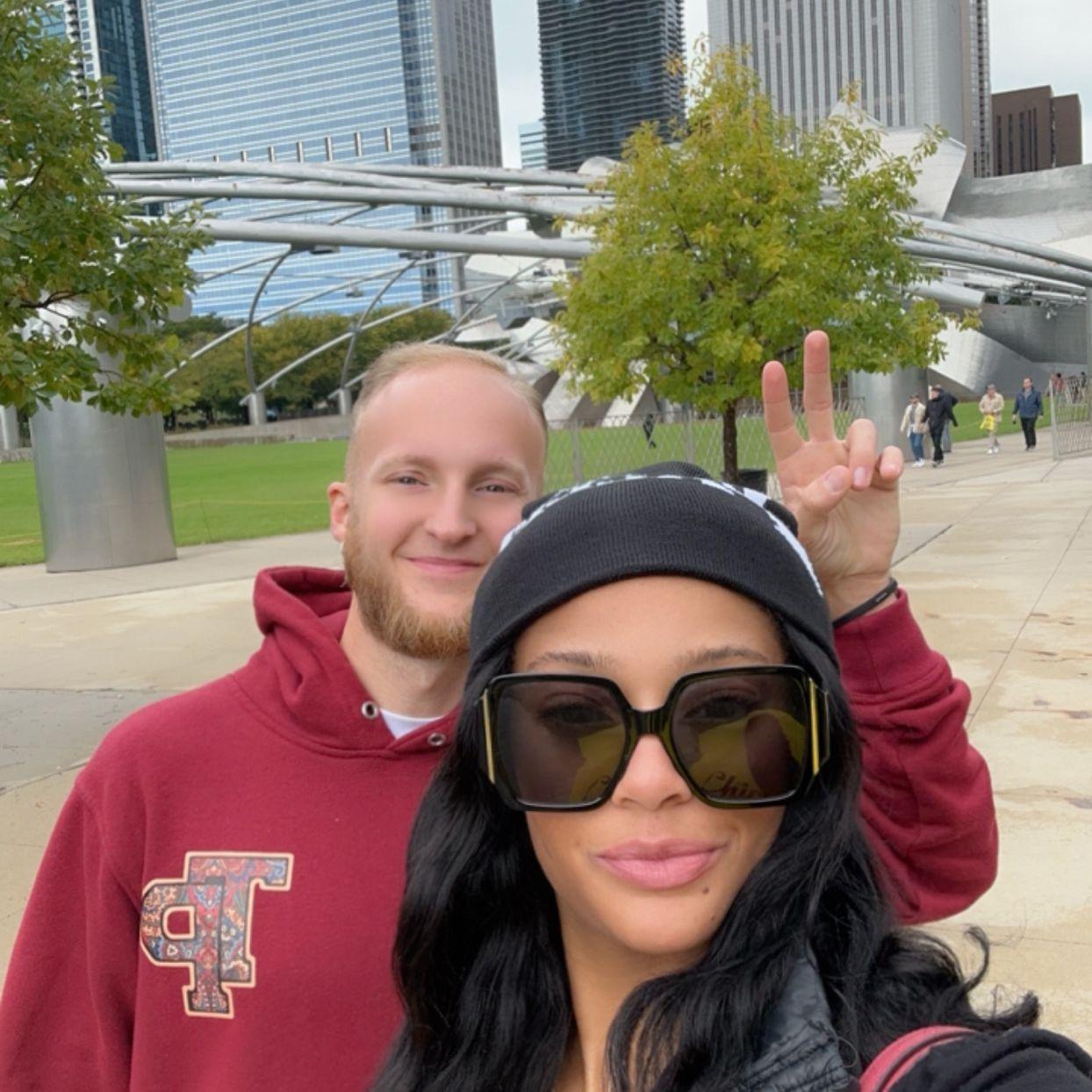 One of our favorite trips together, Chicago for his birthday!