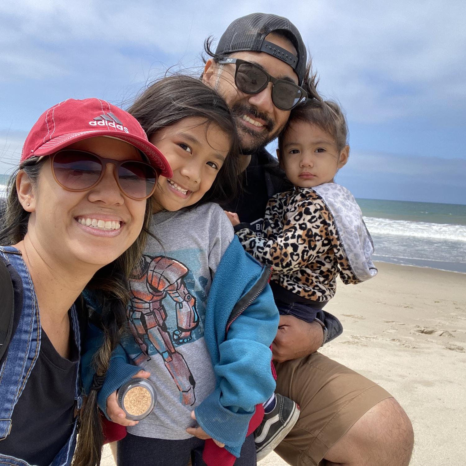 Beach camping at Emma Woods.