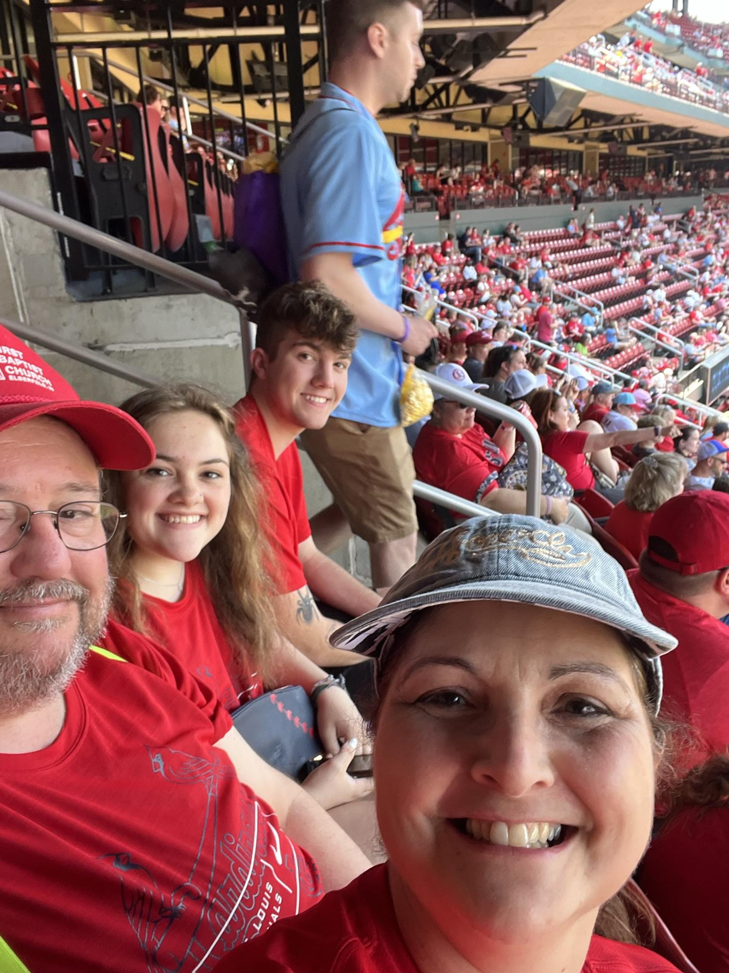 May 14th 2022
St. Louis. Cardinals game with Melanie’s parents