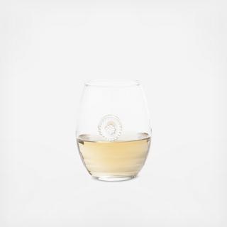Berry & Thread Stemless White Wine Glass