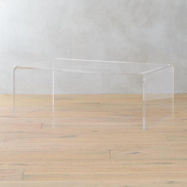 Peekaboo Acrylic Coffee Table