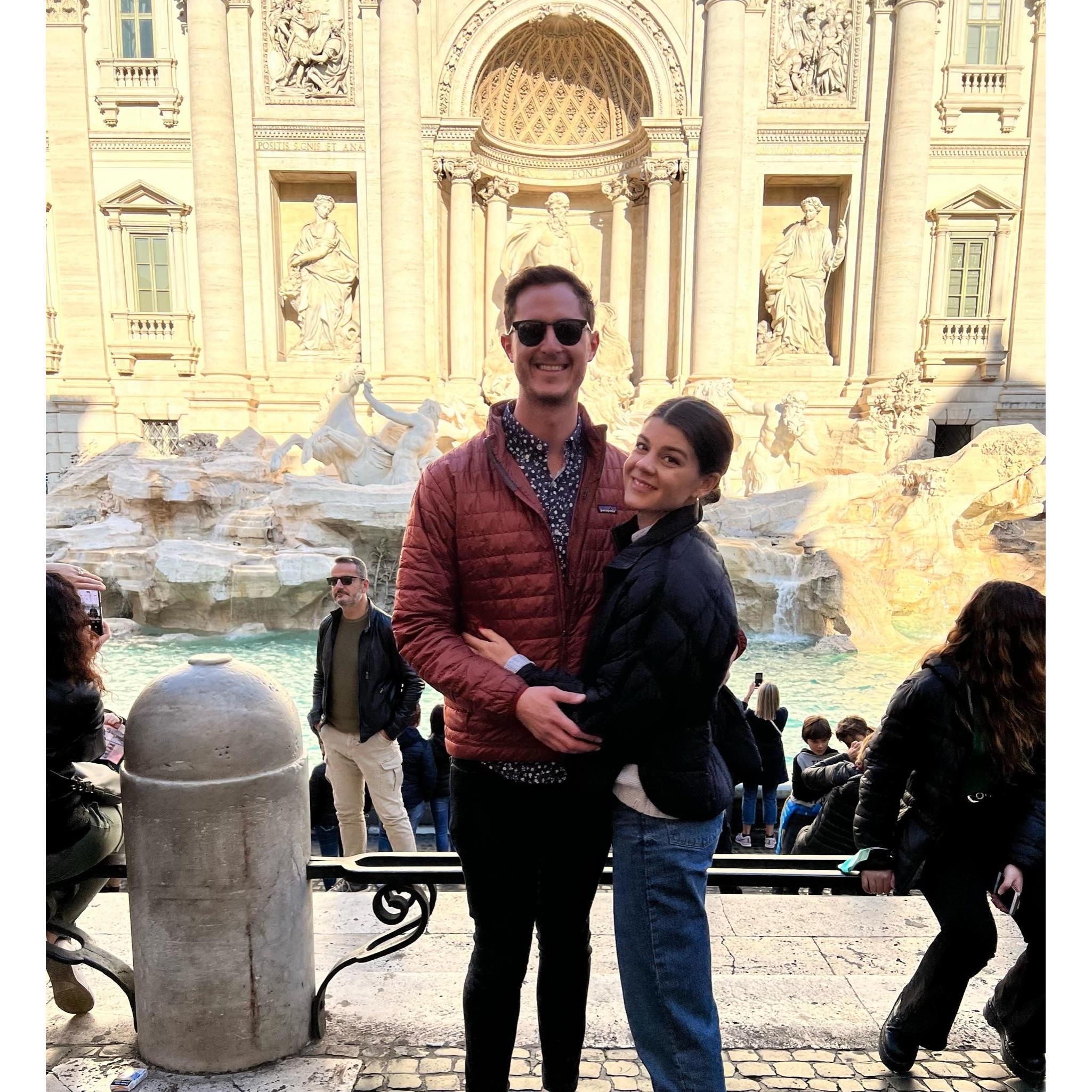 A bevy of fun at the Trevi (Rome | November 2021)