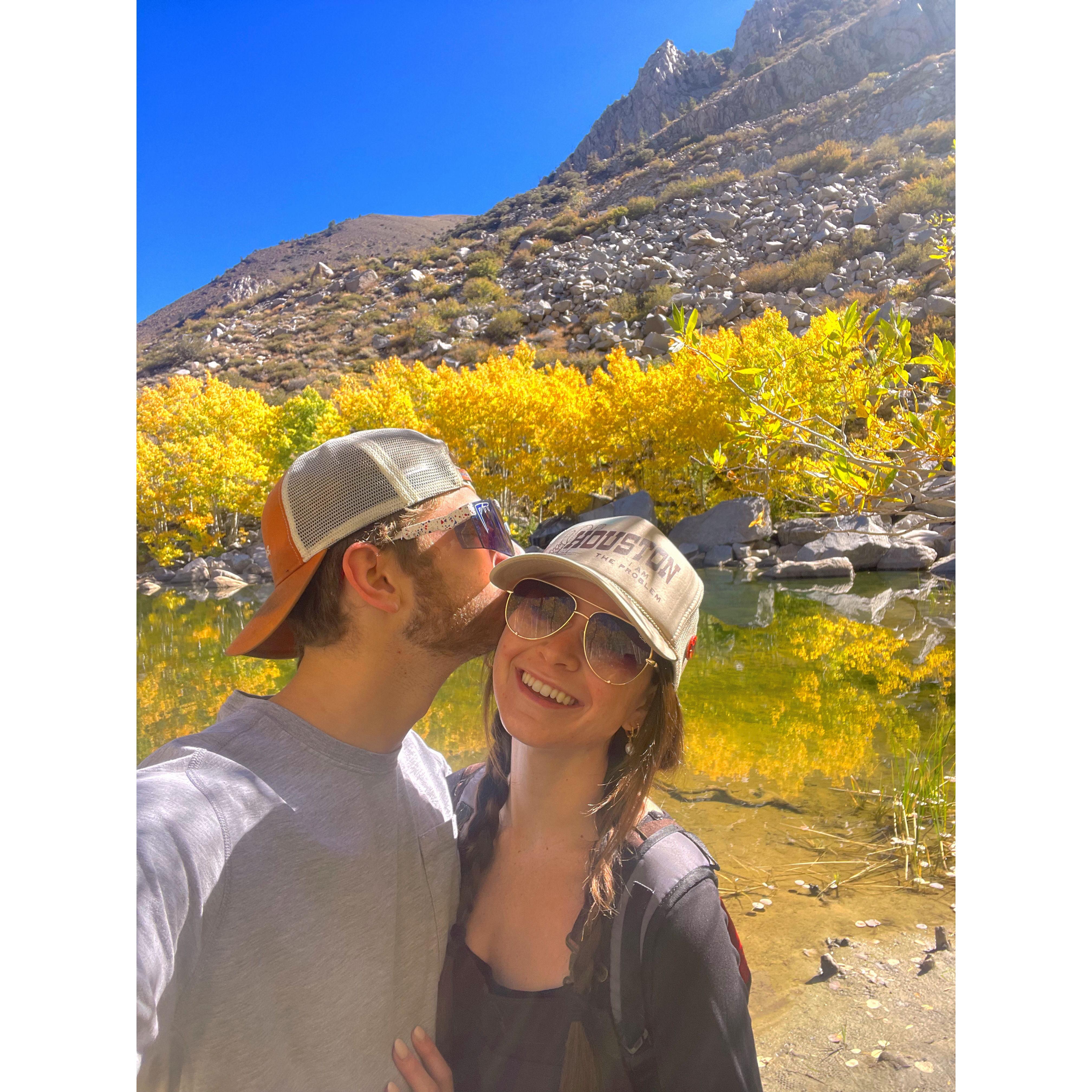 Jakob's first Sierras trip