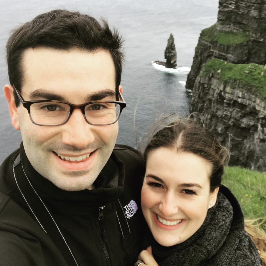Road trip across Ireland, September 2017 at the Cliffs of Moher.