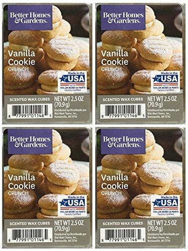Better Homes and Gardens Vanilla Cookie Crunch Wax Cubes - 4-Pack