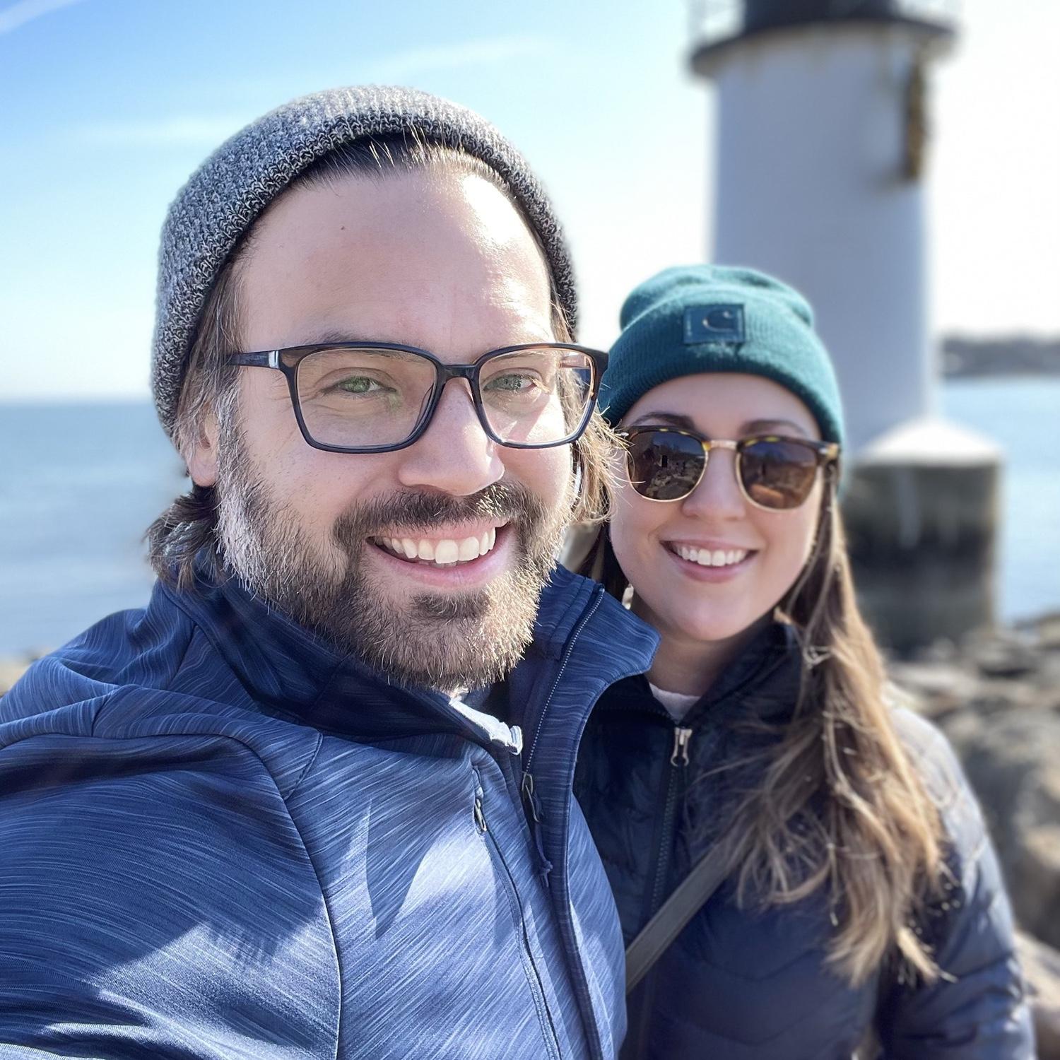 Checking out the lighthouse @Salem, Massachusetts