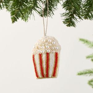 Beaded Popcorn Ornament