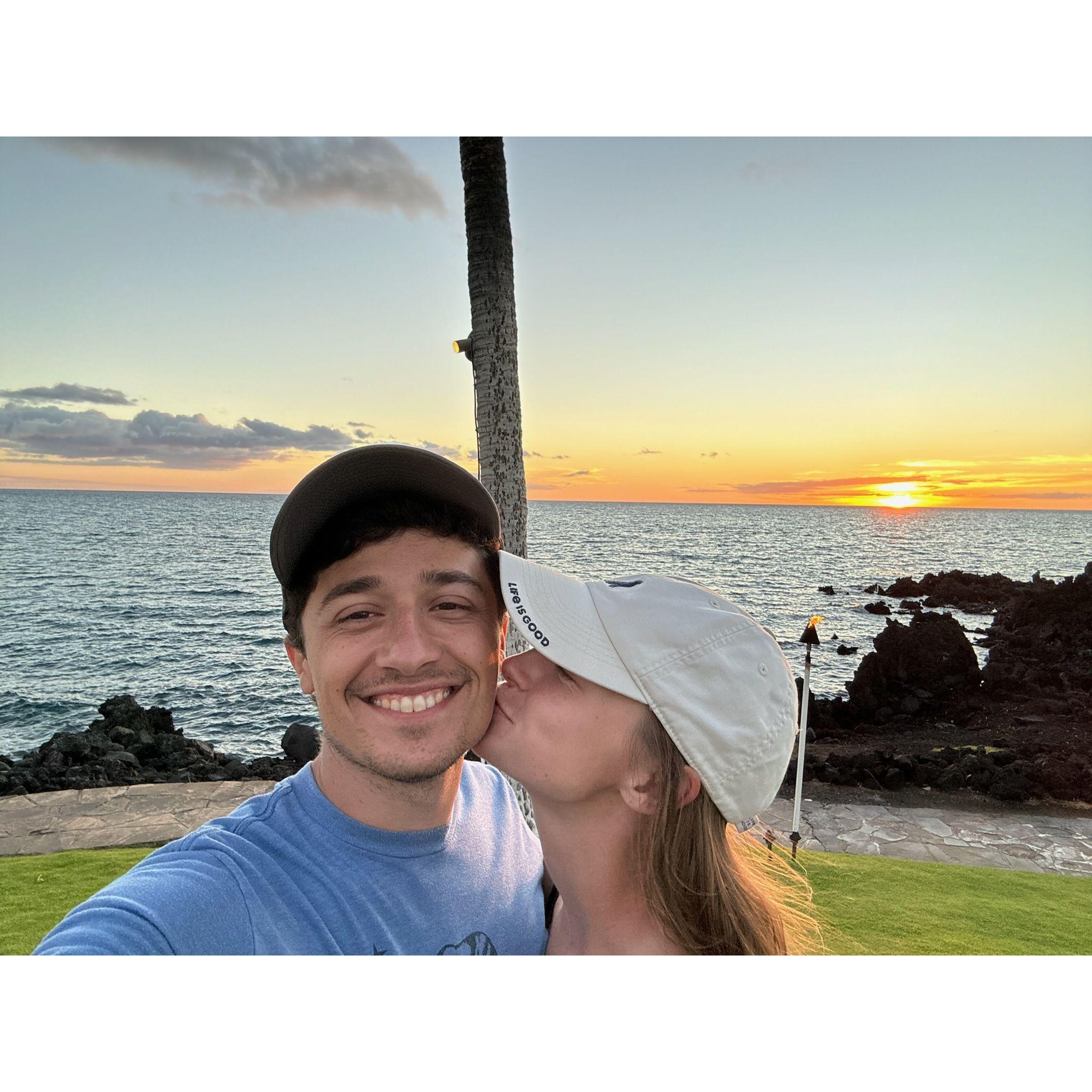 Sunsets on the Big Island