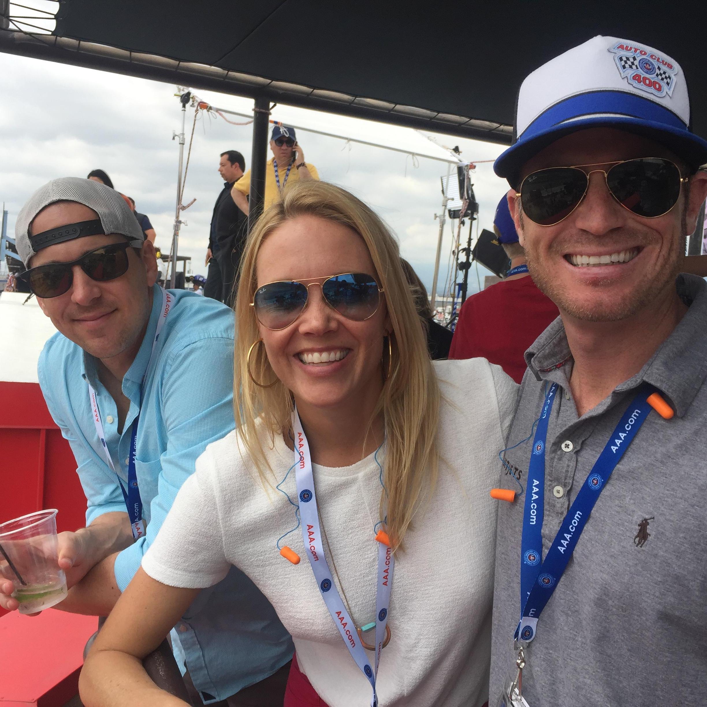 NASCAR with Russell