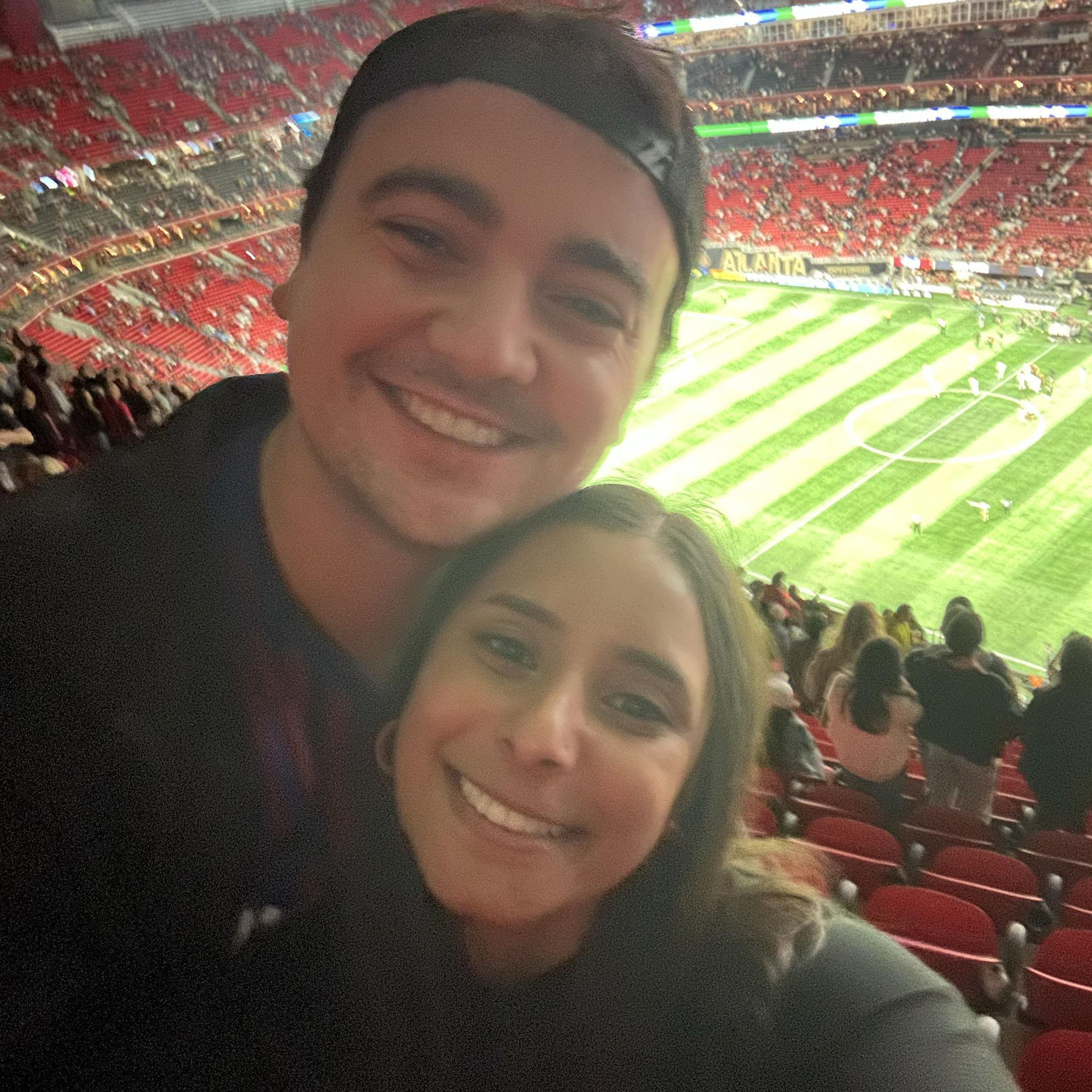 First soccer game! Go ATL United