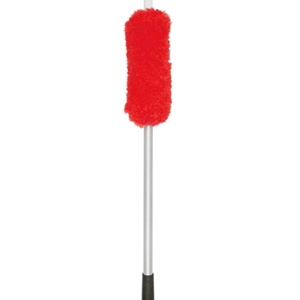 OXO Good Grips 3-in-1 Extendable Microfiber Long Reach Duster with Interchangeable Heads, 8 ft