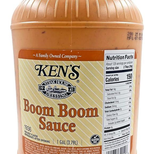 Ken's Boom Boom Sauce 1 gallon
