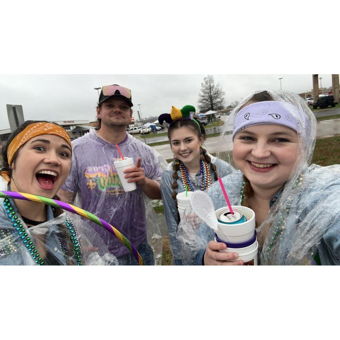 First Mardi Gras together.