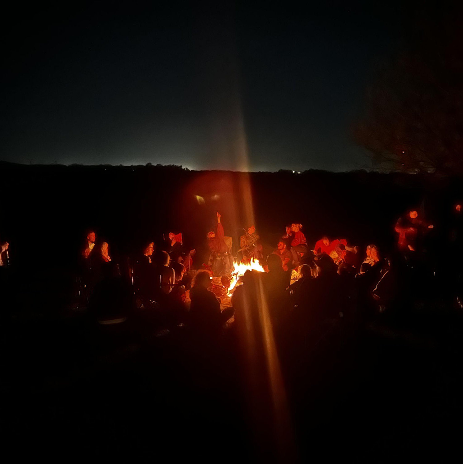 Bonfire to close out the night