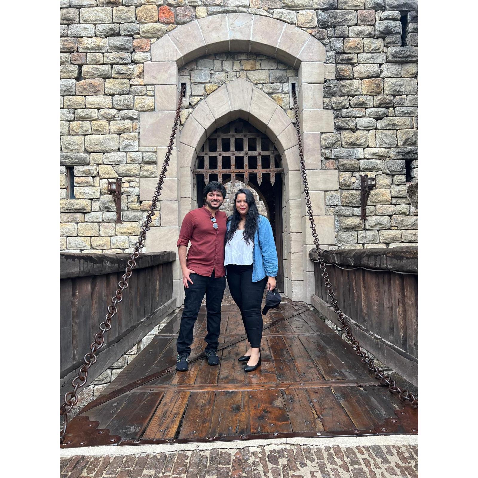 Our first castle date!