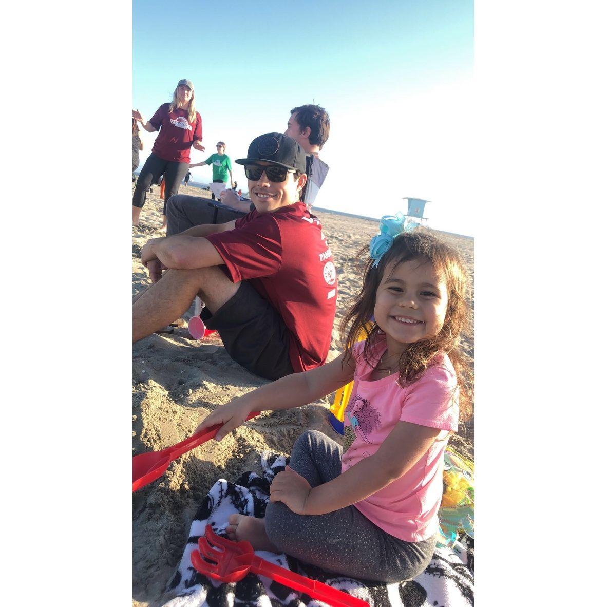 Kickball games with our bestie, Brielle (age 5)