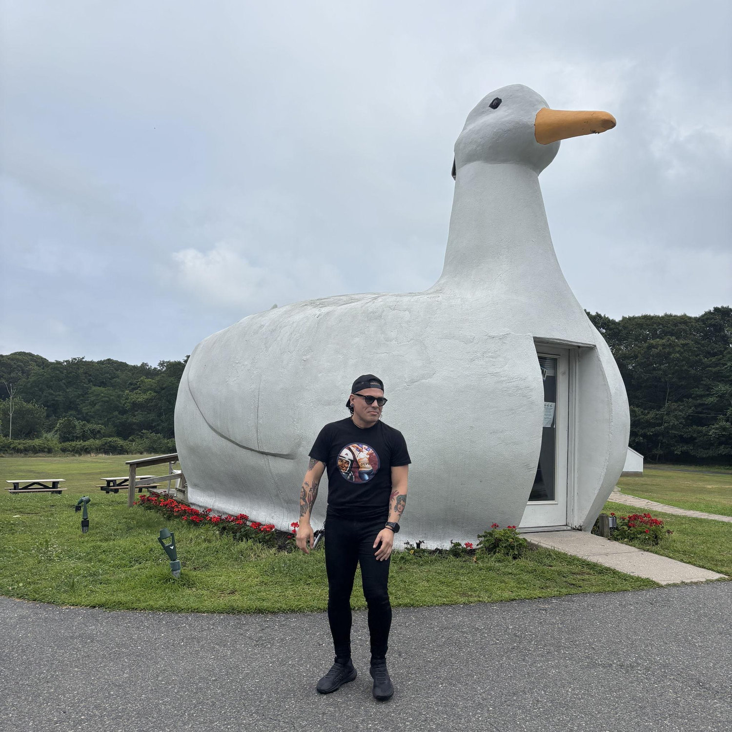 Showing Issac my culture.