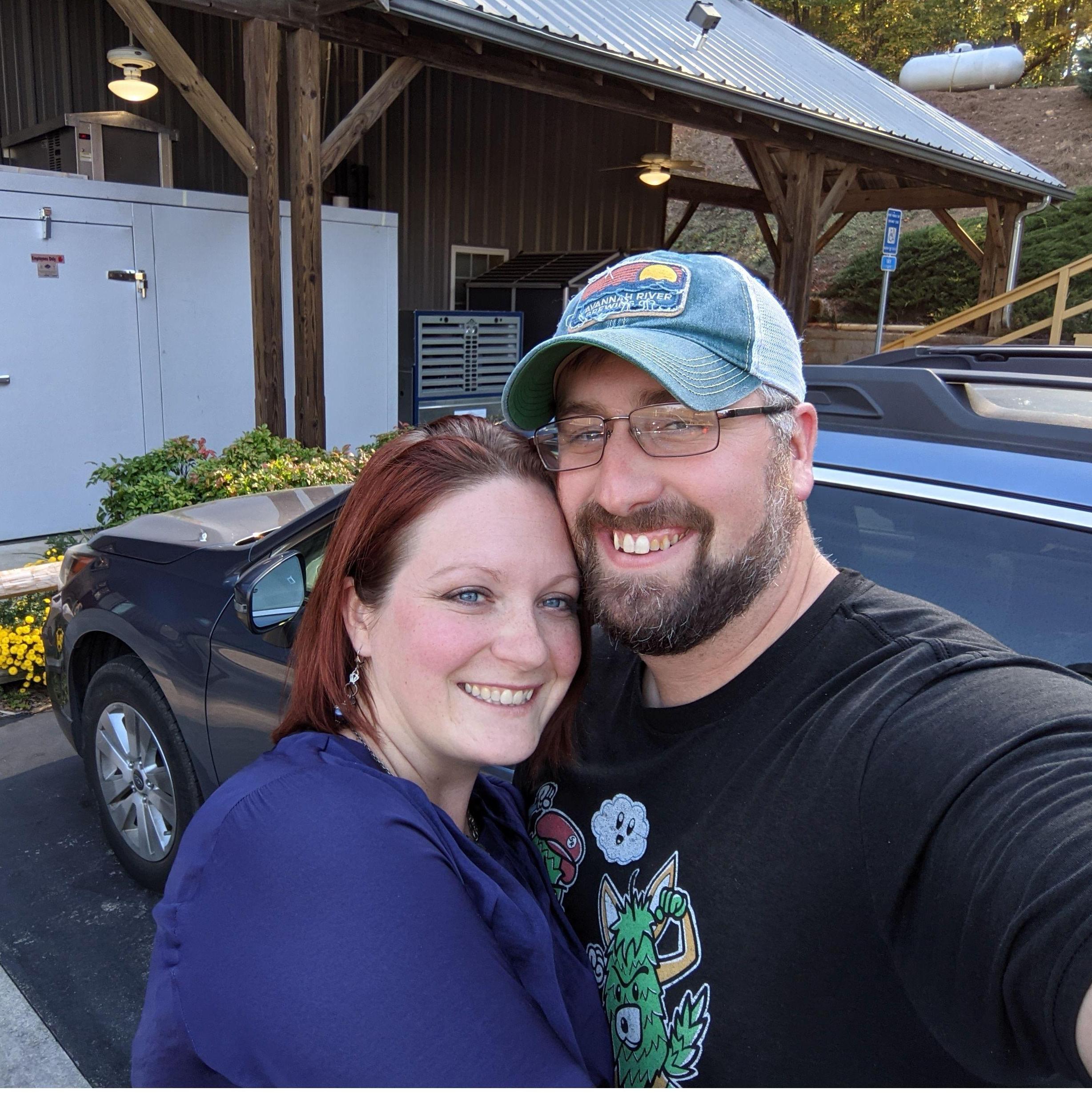 Pitstop while checking out possible wedding venues